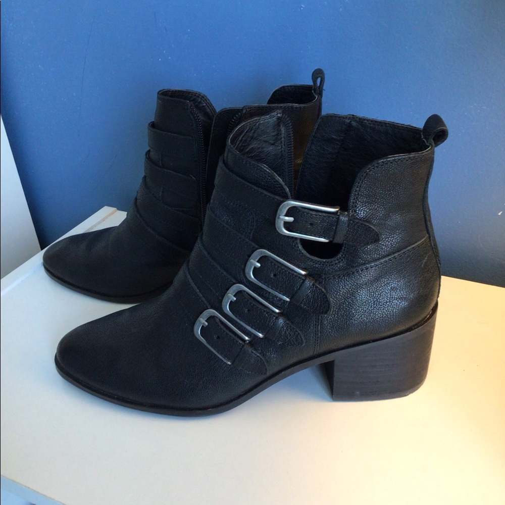 Lucky Brand Leather Booties